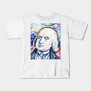 Jeremy Bentham Portrait | Jeremy Bentham Artwork 12 Kids T-Shirt